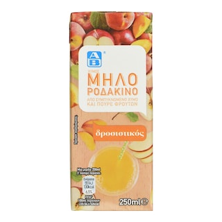 ΑΒ | Χυμός Μήλο Ροδάκινο 250ml