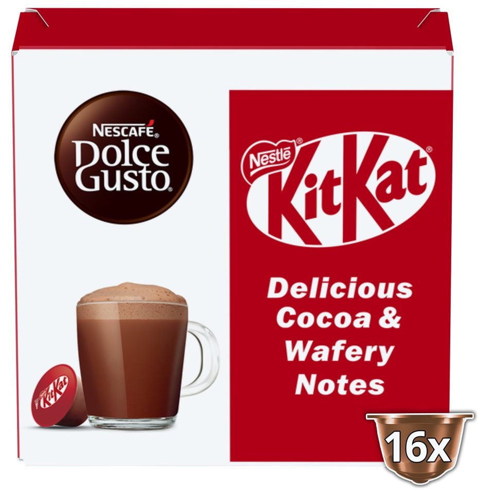 NESCAFE Κάψουλες Καφέ Dolce Gusto Kit Kat 256g