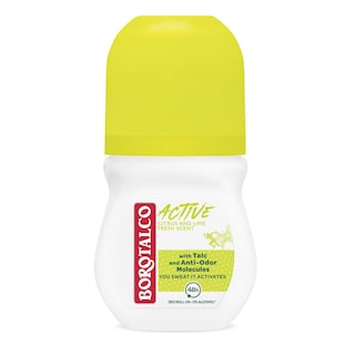 BOROTALCO | Αποσμητικό Roll On Active Citrus & Lime Fresh 50ml