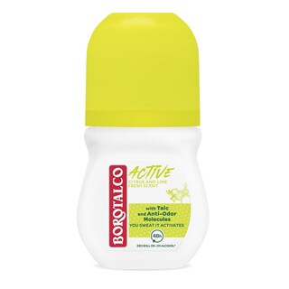 BOROTALCO | Αποσμητικό Roll On Active Citrus & Lime Fresh 50ml