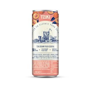 TSIKI | Σόδα Ροδάκινο Κουτί 330ml