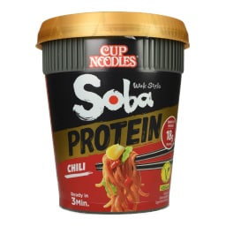 NISSIN | Noodles Cup Soba Protein Τσίλι 93g
