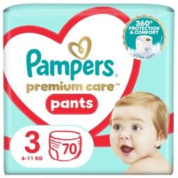 PAMPERS | Πάνες Βρακάκι Premium Pants Νο3 70 Τεμάχια