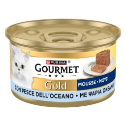 GOURMET | GOLD | Γατοτροφή Μους Με Ψάρια Του Ωκεανού 85 gr