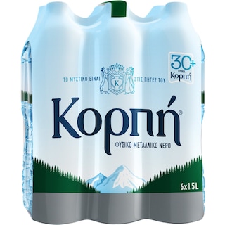 ΚΟΡΠΗ | Water Natural Mineral 6x1.5lt