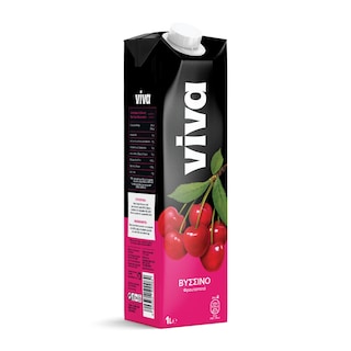 VIVA FRESH | Φρουτοποτό Βύσσινο 1lt