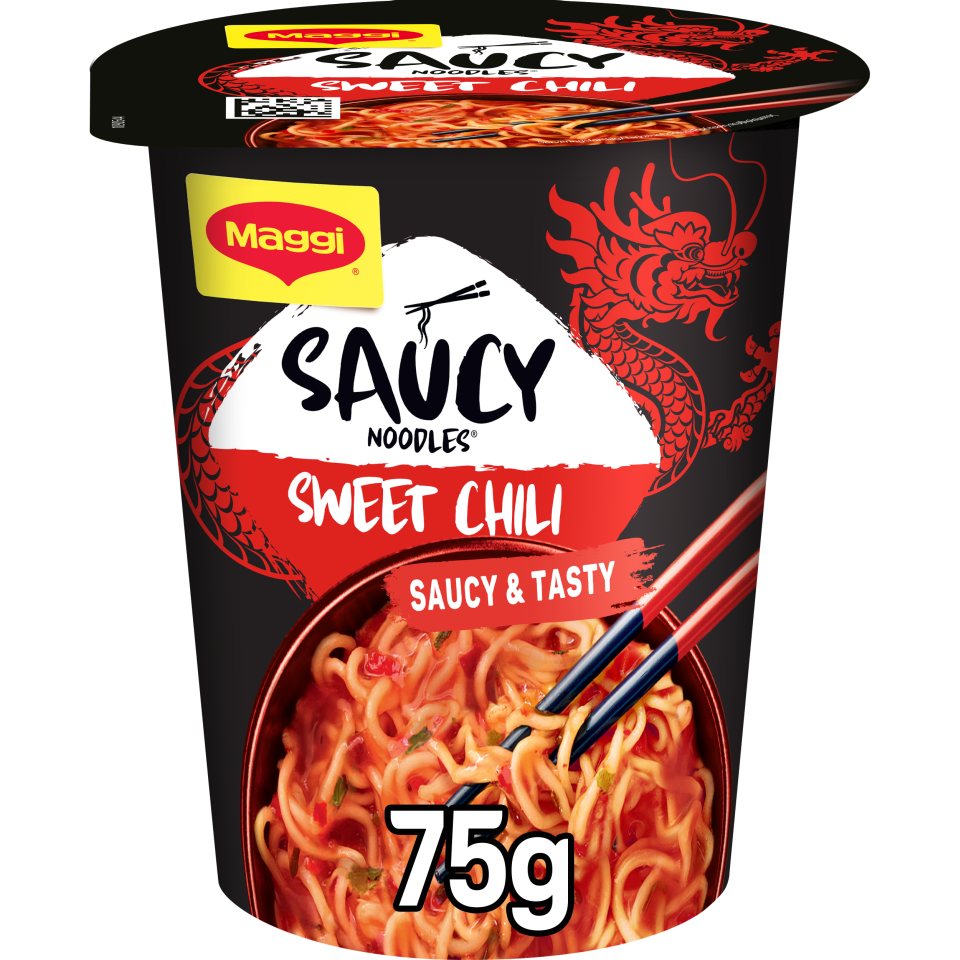 MAGGI Saucy Noodles Γλυκό Τσίλι 75g