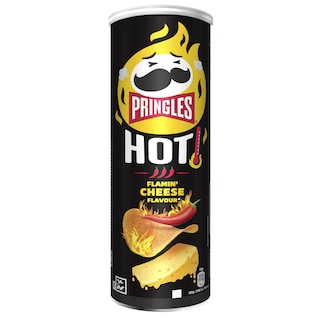 PRINGLES | Τσιπς Hot Flamin Cheesy Cheese 160g