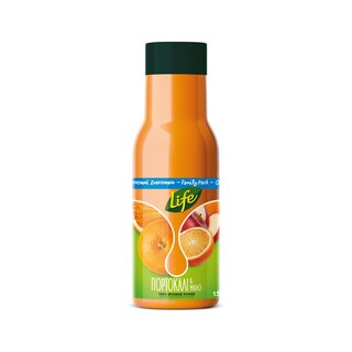 LIFE | Φυσικός Χυμός Μήλο Πορτοκάλι 1.5lt