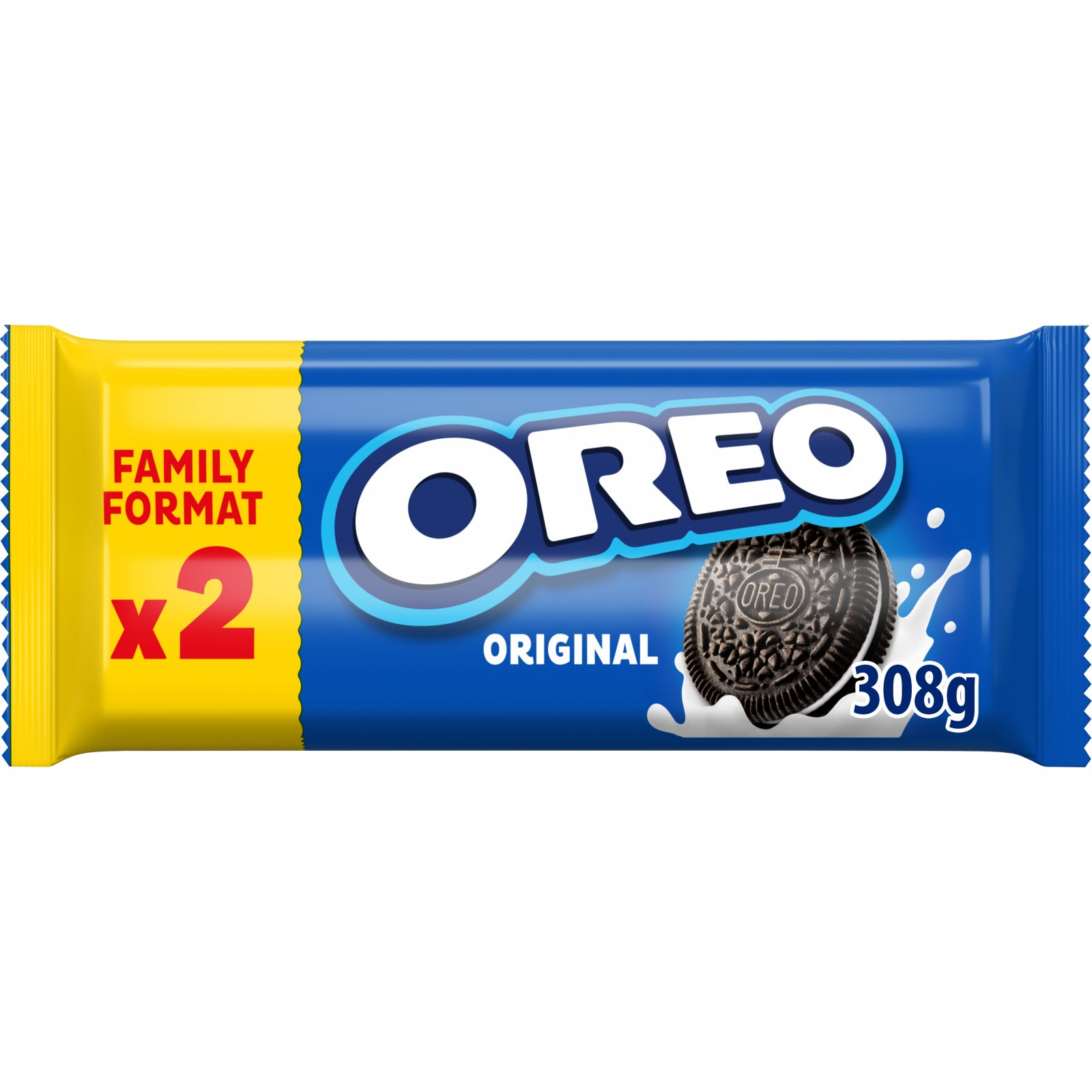 OREO Μπισκότα Γεμιστά Βανίλια 2x154g