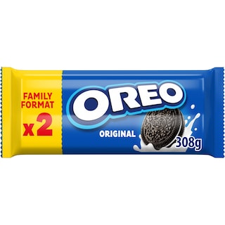 OREO | Μπισκότα Γεμιστά Βανίλια 2x154g