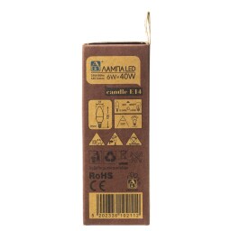 ΑΒ | Lamp Candle E14 5.6W 1 Piece
