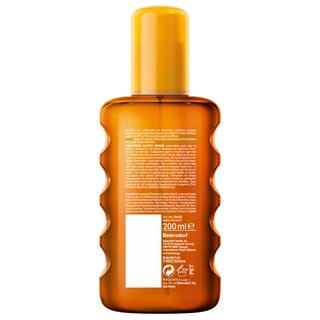 NIVEA | Αντηλιακό Λάδι Μαυρίσματος Spray Carotene SPF0 200ml