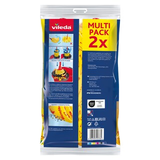 VILEDA | Σφουγγαρίστρα Soft 2 Τεμάχια