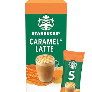 STARBUCKS | Στιγμιαίος Καφές Caramel Latte 5x23g