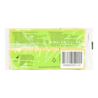 SCOTCH BRITE | Σφουγγάρι Πράσινο Κουζίνας 3 Τεμάχια