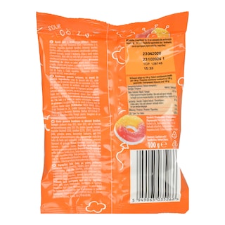 KITBIS | Ζελεδάκια Sour Loopies Γεύση Ροδάκινο 100g