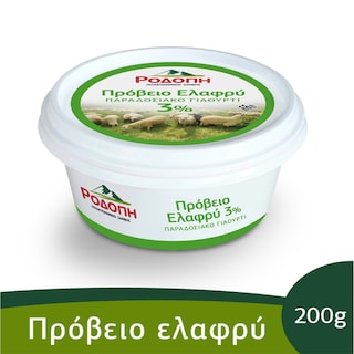 ΡΟΔΟΠΗ | Γιαούρτι Πρόβειο Ελαφρύ Παραδοσιακό 200g