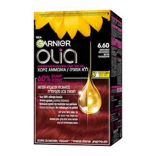 OLIA | Βαφή Μαλλιών Νο6.60 Έντονο Κόκκινο 1 Τεμάχιο