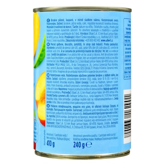 GUSTONA | Κομπόστα Ροδάκινα Μισά 410g