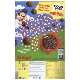 KELLOGGS | Δημητριακά Coco Pops Mega Pops 365g