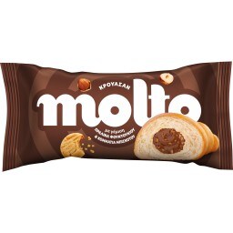 MOLTO | Κρουασάν Cream & Cookies Πραλίνα 98g