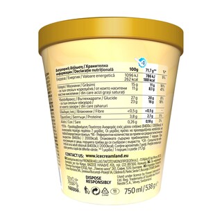 NIRVANA | Παγωτό Cookies & Cream 538g