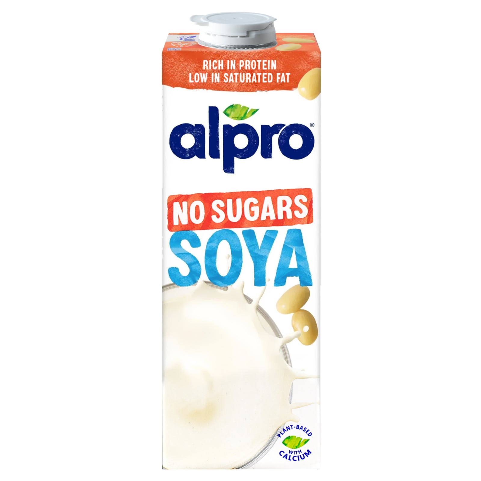 ALPRO Ρόφημα Σόγιας Χωρίς Ζάχαρη 1lt