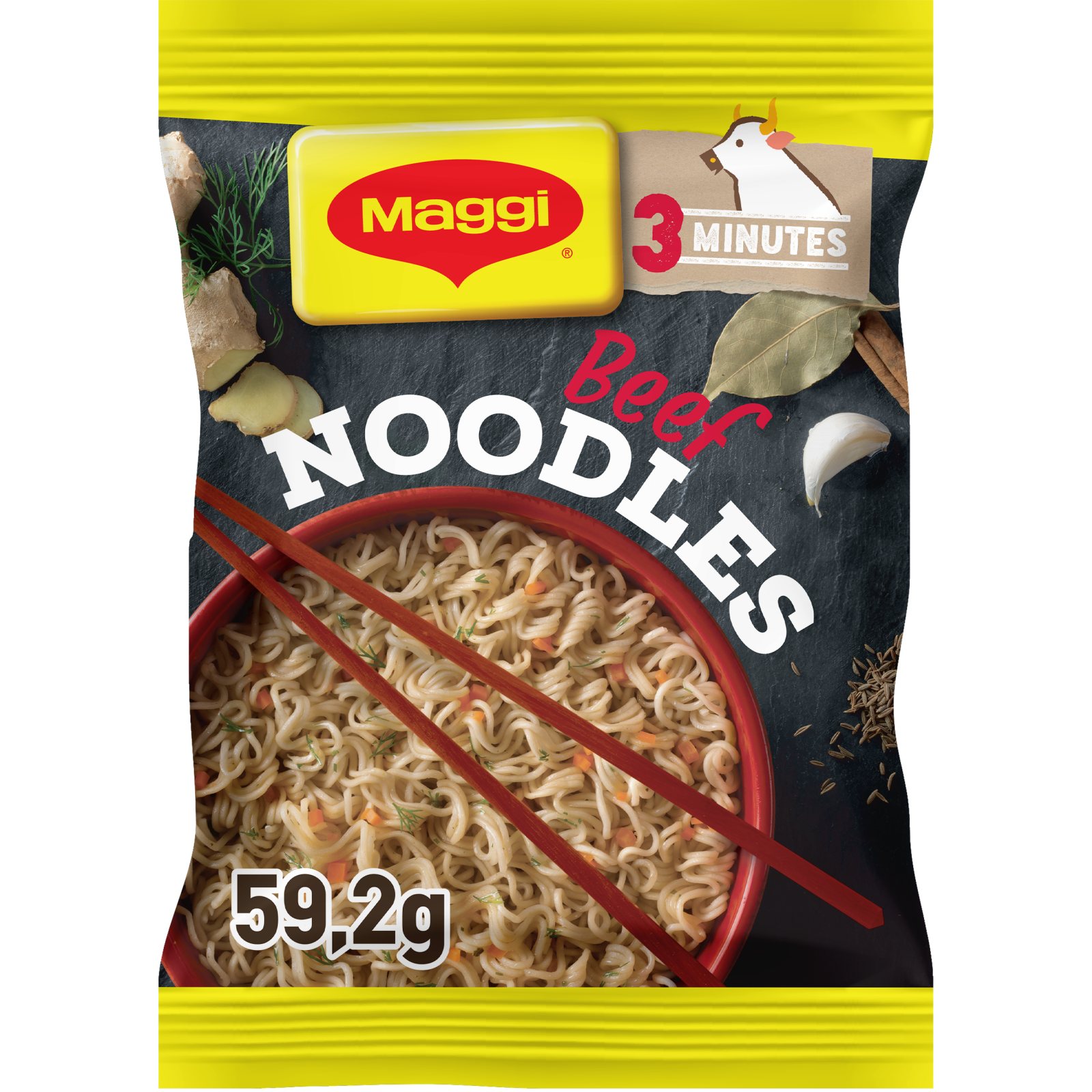MAGGI Noodles Βοδινό 59.2g