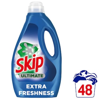 SKIP | Yγρό Πλυντηρίου Ρούχων Ultimate Extra Freshness 48 Μεζούρες