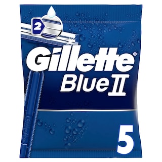 GILLETTE | Ξυραφάκια Blue II Μίας Χρήσης 5 Τεμάχια