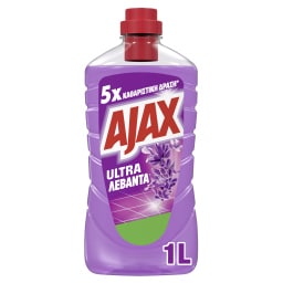 AJAX | ULTRA | Καθαριστικό Πατώματος Ultra Λεβάντα 1lt