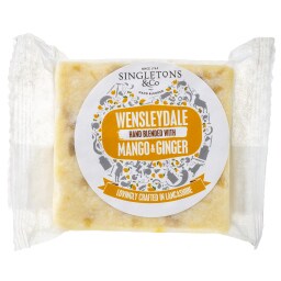SINGLETONS | Τυρί Cheddar Wensleydale Mango & Ginger 200g