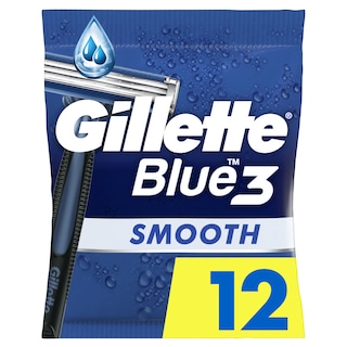 Ξυραφάκια Blue 3 Smooth 12 Τεμάχια
