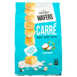TOREN CARRE | Γκοφρέτα Καρύδα 125g