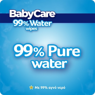 BABY CARE | Baby Wipes 99% Water 3x72 Τεμάχια