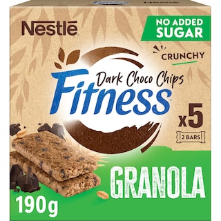 FITNESS | Μπάρες Granola Σοκολάτα Χωρίς Προσθήκη Ζάχαρης 5x38g