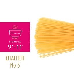 MISKO | Μακαρόνια Σπαγγέτι Νο 6 500 gr