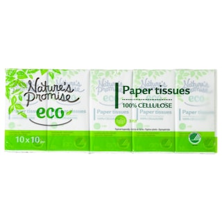 NATURE'S PROMISE | Χαρτομάντηλα 3 Φύλλα 10x20.5g