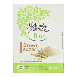 NATURES PROMISE BIO | Ζάχαρη Καστανή Bio 500g