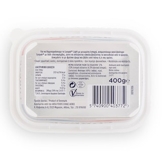 LURPAK | Soft Light Ανάλατο Μειωμένα Λιπαρά Σκαφάκι 400g