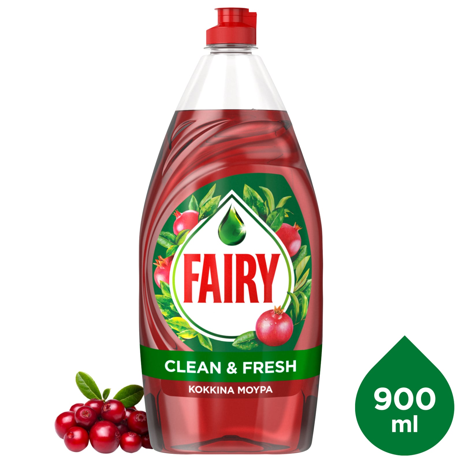 Υγρό Απορρυπαντικό Πιάτων Clean & Fresh 900m