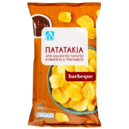 ΑΒ | Τσιπς Barbeque Κυματιστά 120g