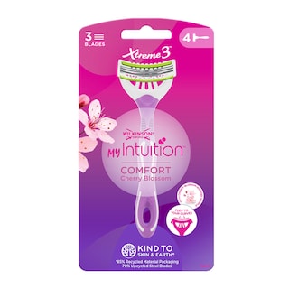WILKINSON | Intuition Xtreme3 Comfort Cherry Blossom Ξυραφάκια 1 Τεμάχιο