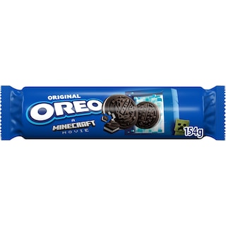 OREO | Μπισκότα Γεμιστά Βανίλια MINECRAFT Συλλεκτική Συσκευασία 154g