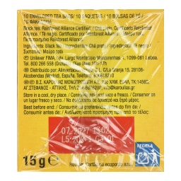 LIPTON | Τσάι Μαύρο Κλασικό 10x1.5g