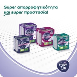 EVERY DAY | Σερβιέτες Ultra Plus Hyperdry Economy Maxi Night 18 Τεμάχια