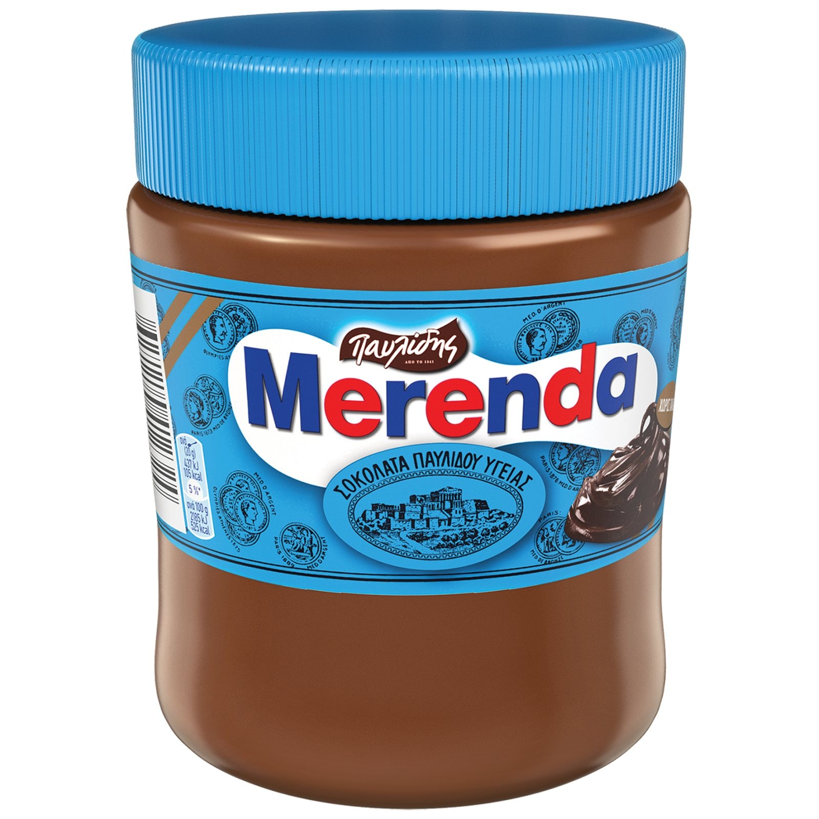 MERENDA Πραλίνα Φουντουκιού Υγείας 360g
