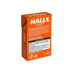 HALLS | Καραμέλες Βιταμίνη C 28g