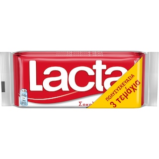LACTA | Σοκολάτα Γάλακτος 3x85g